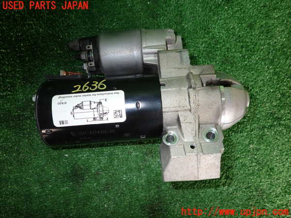 2UPJ-26366010]BMW 320d ツーリング(3D20)(F31)セルモーター 中古_m0001.jpg