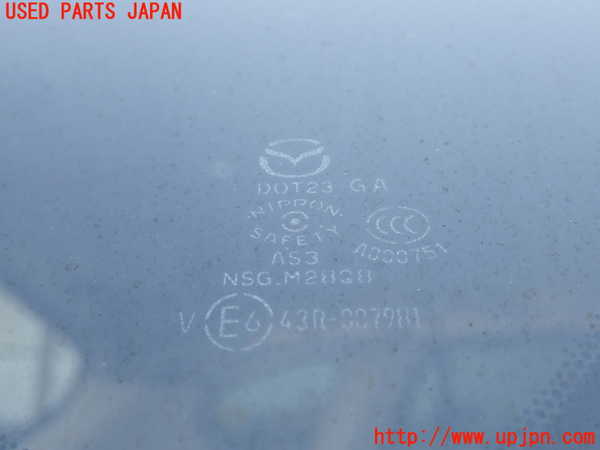 5UPJ-26381380]CX-5(KE2FW)右クォーターガラス (43R-007981 M28Q8) 中古_m0003.jpg