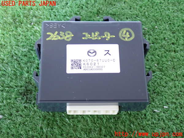 2UPJ-26386149]CX-5(KE2FW)コンピューター4 (K070-67UU0-C) 中古_m0001.jpg
