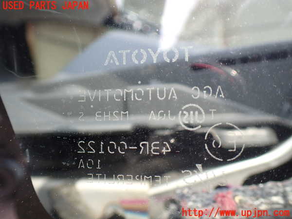 1UPJ-26401200]エスクァイアハイブリッド(ZWR80G)右フロント三角窓ガラス AGC M2H3 中古_m0002.jpg
