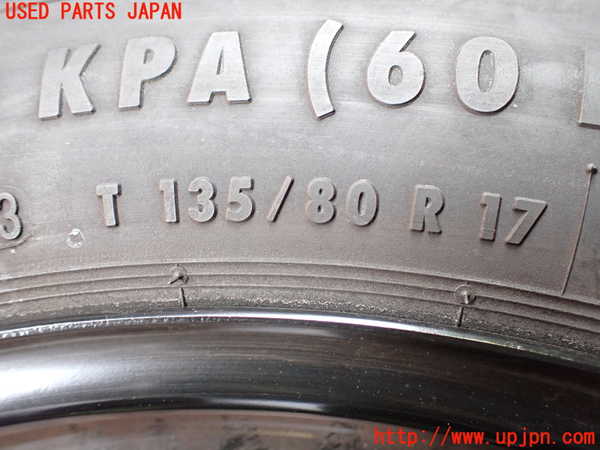 2UPJ-26459601]ベンツ E250 カブリオレ(207436)スペアタイヤ1 T135/80R17 中古_m0002.jpg
