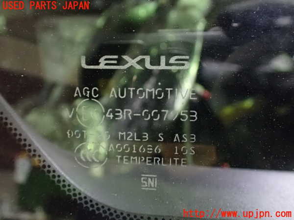 5UPJ-26511382]レクサス・RX200t(AGL20W)左クォーターガラス AGC M2L3 中古_m0002.jpg