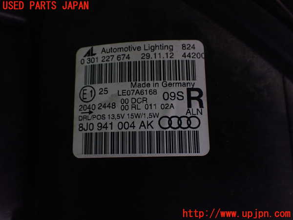2UPJ-26541130]アウディ・TT クーペ(8JCDA)右ヘッドライト HID 中古_m0003.jpg