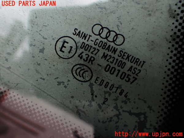 2UPJ-26541380]アウディ・TT クーペ(8JCDA)右クォーターガラス (43R-001057 M23100) 中古_m0002.jpg
