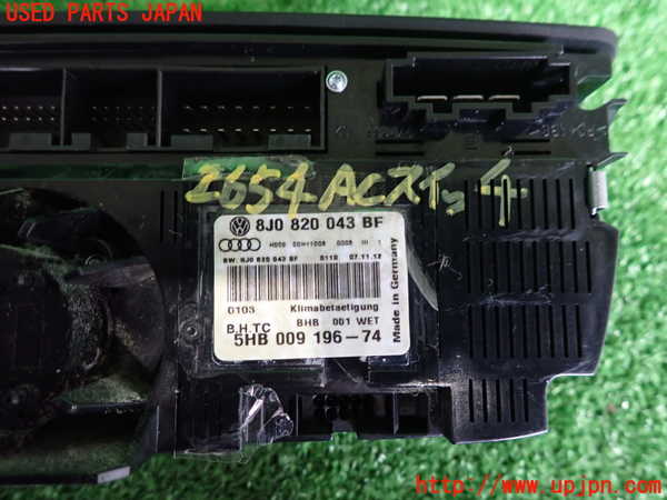 2UPJ-26546066]アウディ・TT クーペ(8JCDA)エアコンスイッチ1 中古_m0003.jpg