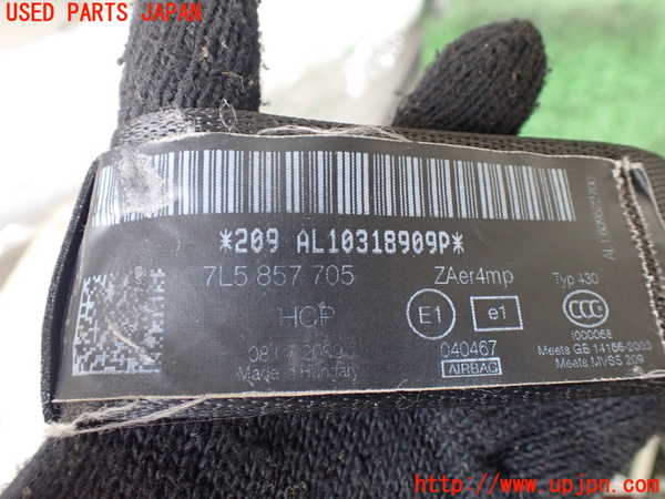 1UPJ-26587075]ポルシェ・カイエン GTS(9PAM4801G)助手席シートベルト 中古_m0003.jpg