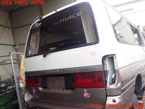 1UPJ-26651566]ハイエースワゴン100系(LH100G)バックドア リアゲート ハッチ 43R-00034 中古_m0001.jpg