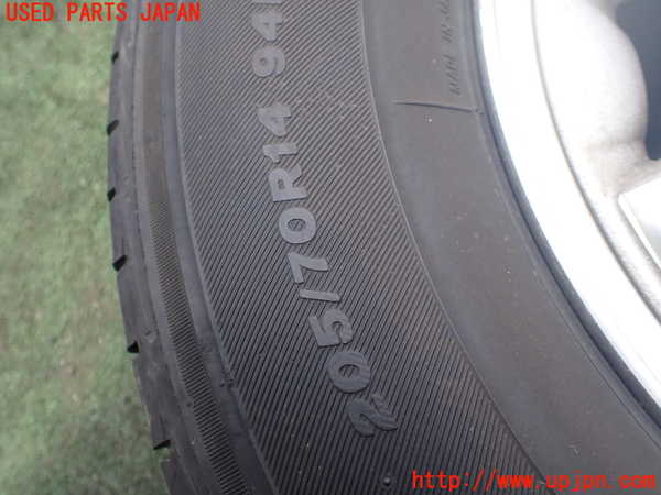 1UPJ-26659024]ハイエースワゴン100系(LH100G)タイヤ　ホイール　1本④ 205/70R14 中古_m0002.jpg