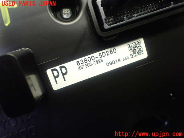 5UPJ-26726170]アクア(AQUA)(MXPK11)スピードメーター 中古_m0003.jpg