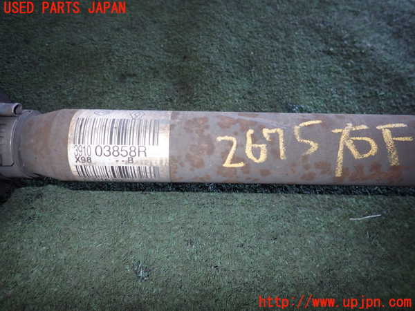 2UPJ-26754010]ルノー・ルーテシア(RM5M1)右フロントドライブシャフト 中古_m0004.jpg