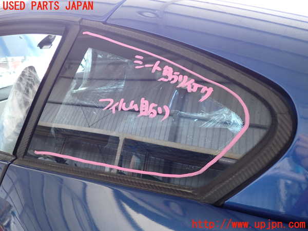 2UPJ-26761382]BMW Z4 クーペ(DU30)左クォーターガラス (43R-004343) 中古 【E86】_m0002.jpg