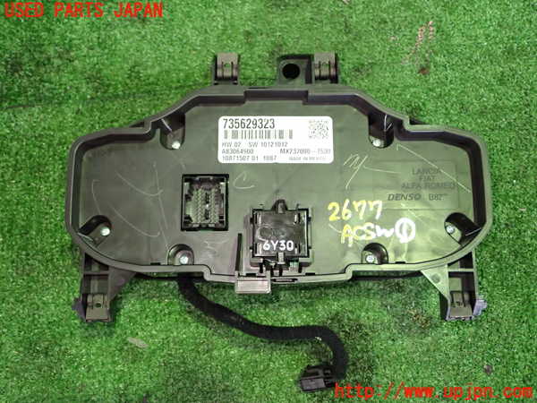 1UPJ-26776066]アバルト・595(31214T)エアコンスイッチ1 中古_m0003.jpg