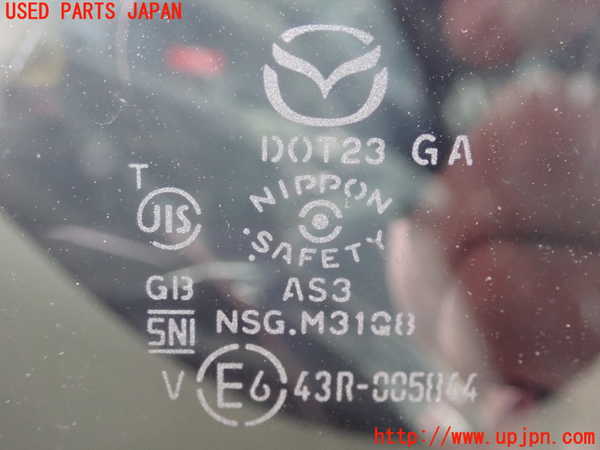 5UPJ-26791380]CX-5(KFEP)右クォーターガラス 中古(43R-005844 M31Q8)_m0002.jpg