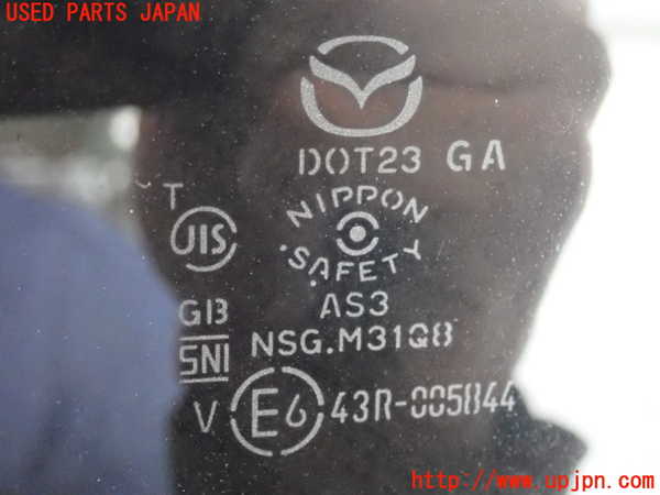 5UPJ-26791382]CX-5(KFEP)左クォーターガラス 中古(43R-005844 M31Q8)_m0002.jpg