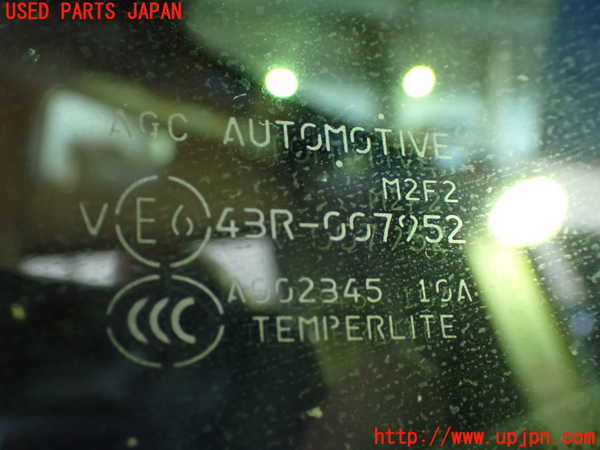 1UPJ-26841382]BRZ(86)(ZC6)左クォーターガラス 43R-007952 中古_m0002.jpg