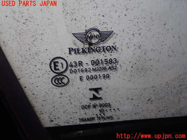 1UPJ-26961230]BMW ミニ(MINI)クーパーSD クロスオーバー R60(ZB20)右前ドア 中古 PILKINGTON 43R-001583 M3236_m0002.jpg