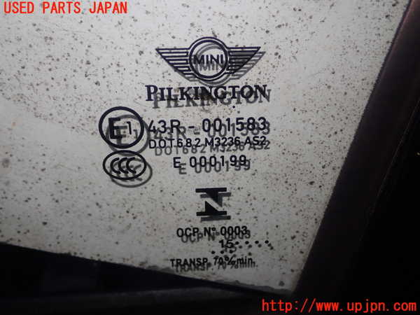 5UPJ-26961260]BMW ミニ(MINI)クーパーSD クロスオーバー R60(ZB20)左前ドア 中古 PILKINGTON 43R-001583 M3236_m0002.jpg