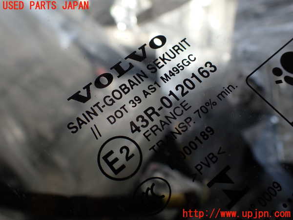 2UPJ-27001195]ボルボ・V90(PB420TMA)フロントガラス 中古(43R-0120163 M495)_m0002.jpg