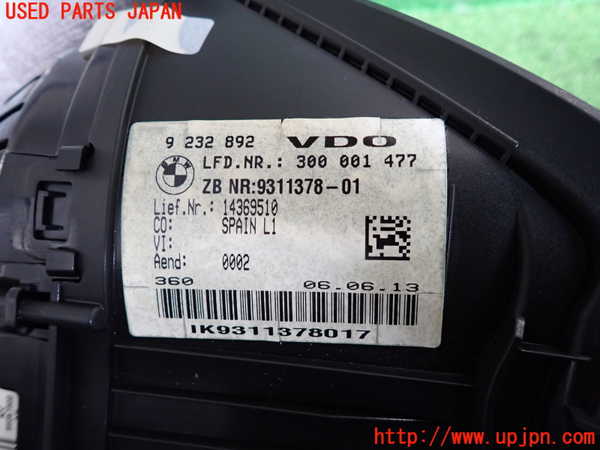 2UPJ-27026170]BMW M135i(1B30)(F20)スピードメーター 中古_m0004.jpg