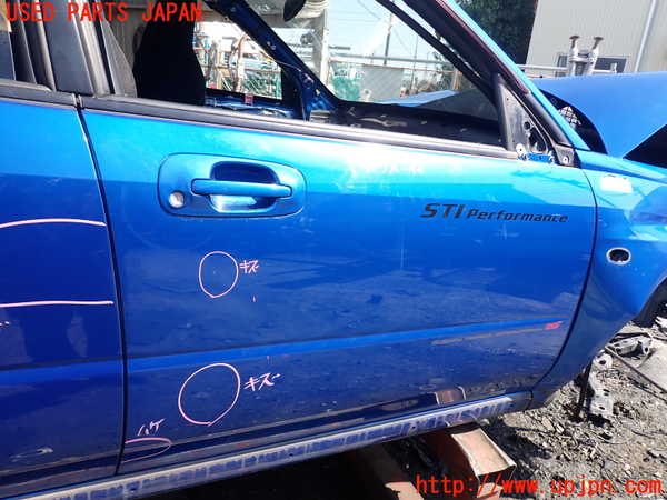 5UPJ-27081230]インプレッサ WRX-STi(GDB)右前ドア M2E5 中古_m0001.jpg