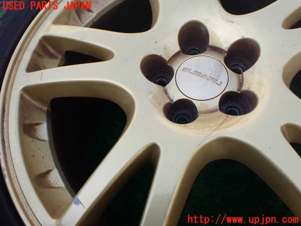 1UPJ-27089037]インプレッサ WRX-STi(GDB)タイヤ　ホイール　1本② 225/45ZR1 中古_m0002.jpg