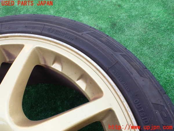 1UPJ-27089038]インプレッサ WRX-STi(GDB)タイヤ　ホイール　1本③ 225/45ZR1 中古_m0002.jpg