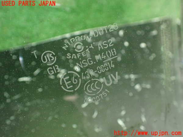 2UPJ-27091238]アウトランダーPHEV(GG2W)右前ドアガラス (43R-00014 M408) 中古_m0002.jpg