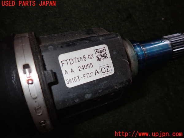 2UPJ-27114015]CX-3(DK5FW)左フロントドライブシャフト 中古_m0004.jpg