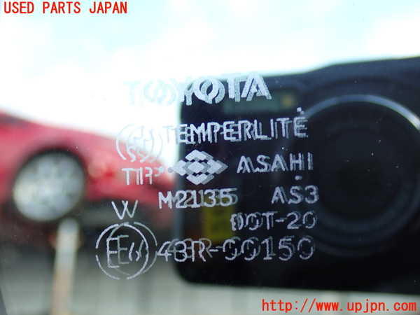 2UPJ-27121380]ハイラックスサーフ(RZN185W)右クォーターガラス 中古(43R-00150 M2135)_m0002.jpg