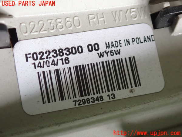 2UPJ-27141160]BMW ミニ(MINI)ワン(XS12)(F55)右ウィンカーレンズ 中古_m0003.jpg