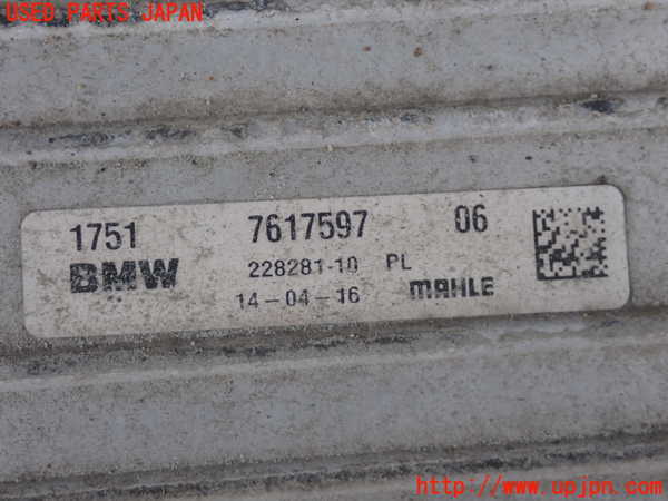 2UPJ-27142451]BMW ミニ(MINI)ワン(XS12)(F55)インタークーラー1 中古_m0004.jpg