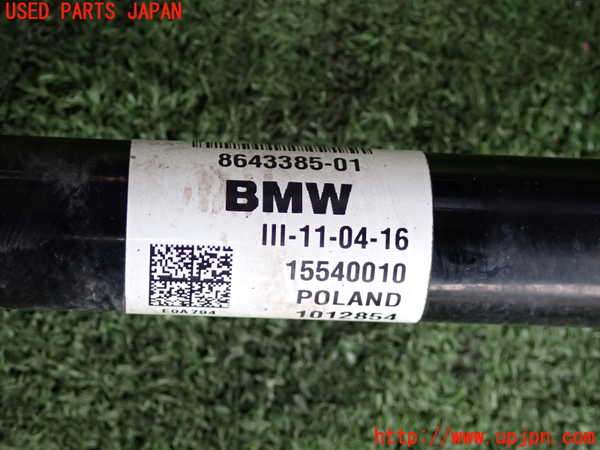 2UPJ-27144015]BMW ミニ(MINI)ワン(XS12)(F55)左フロントドライブシャフト 中古_m0004.jpg
