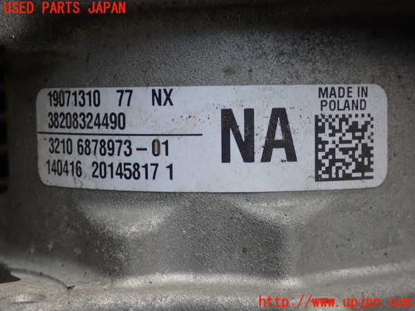 2UPJ-27144235]BMW ミニ(MINI)ワン(XS12)(F55)パワステギアボックス 中古_m0005.jpg