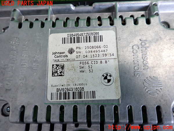 2UPJ-27156629]BMW ミニ(MINI)クーパーS(XS20)モニター 中古_m0002.jpg