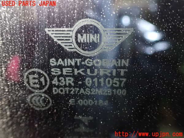 5UPJ-27171320]BMW ミニ(MINI)クーパー クラブマン F54(LV15M)左後ドア 中古 SAINT-GOBAIN SEKURIT 43R-011057 M23100_m0004.jpg