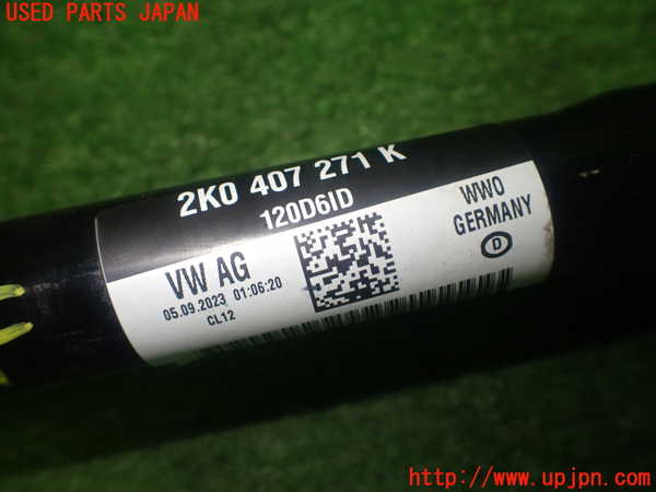 1UPJ-27194015]VW ゴルフ(CDDLA)左フロントドライブシャフト 中古_m0005.jpg