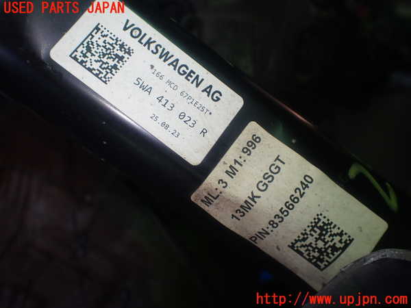 5UPJ-27195015]VW ゴルフ(CDDLA)右フロントストラット ジャンク部品取り_m0004.jpg