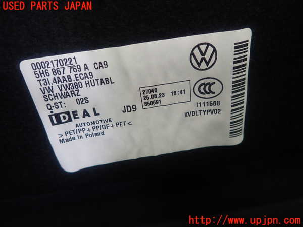 1UPJ-27197761]VW ゴルフ(CDDLA)トノカバー1 中古_m0003.jpg