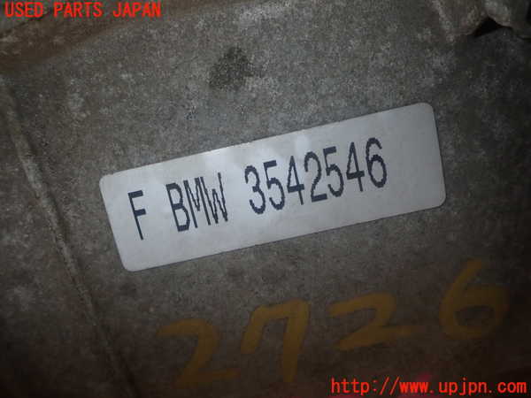 1UPJ-27263010]BMW Z4 ロードスター(BT30 E85)ミッション AT 306S 中古_m0004.jpg