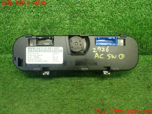 1UPJ-27266066]BMW Z4 ロードスター(BT30 E85)エアコンスイッチ1 中古_m0002.jpg