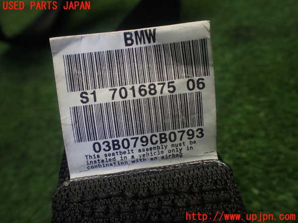 1UPJ-27267075]BMW Z4 ロードスター(BT30 E85)助手席シートベルト 中古_m0005.jpg