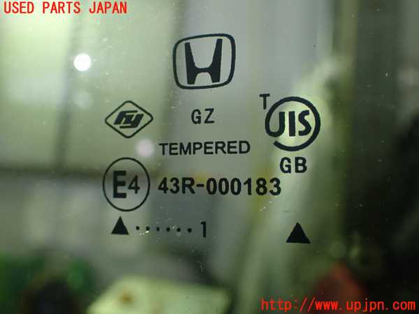 5UPJ-27321202]ステップワゴン スパーダ ハイブリッド(RP5)左フロント三角窓ガラス 43R-000183 中古_m0003.jpg