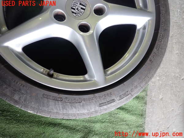 1UPJ-27339043]ポルシェ・911(99705)タイヤ　ホイール　1本③ 265/40ZR18 中古_m0003.jpg