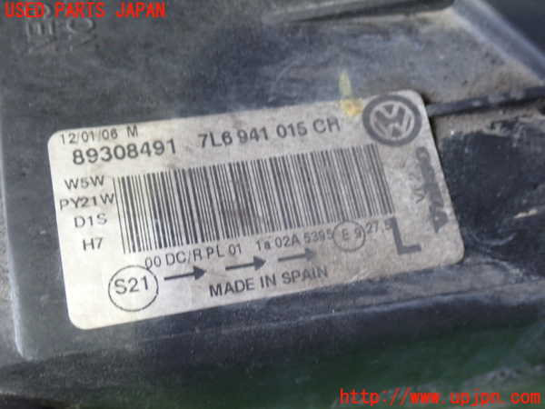 2UPJ-27371132]VW トゥアレグ(7LBMVA)左ヘッドライト HID 中古_m0004.jpg