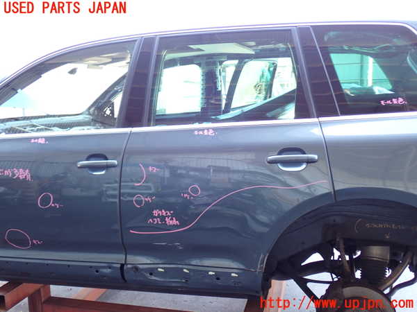 2UPJ-27371320]VW トゥアレグ(7LBMVA)左後ドア (43R-000023) 中古_m0001.jpg