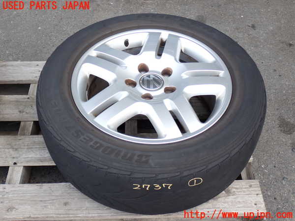 2UPJ-27379041]VW トゥアレグ(7LBMVA)タイヤ　ホイール　1本① 255/55R18／ 中古_m0001.jpg