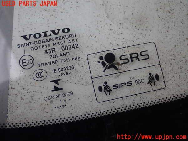 1UPJ-27401195]ボルボ・V60(FD4204T)フロントガラス DOT618 M551 E 000233 中古_m0002.jpg