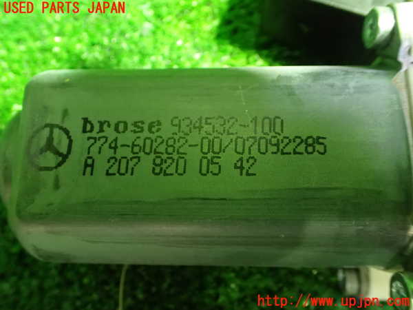 1UPJ-27411326]ベンツ CLS350 シューティングブレーク(218959 X218)左後レギュレーターモーター 中古_m0002.jpg