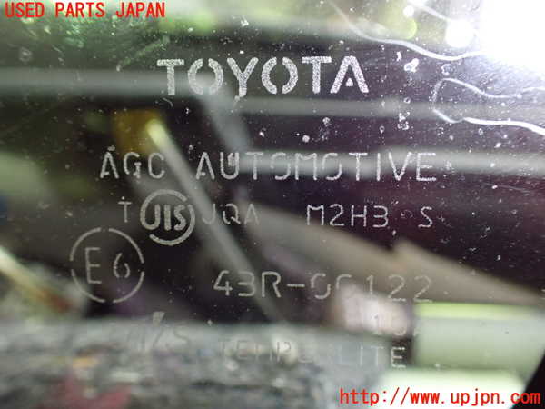 1UPJ-27421202]ヴォクシー(ノア)(ZRR80G)左フロント三角窓ガラス AGC M2H3 中古_m0002.jpg