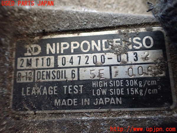 5UPJ-27436025]三菱ジープ(J37)エアコンコンプレッサー 中古_m0004.jpg